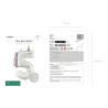 Ballon aluminium 93cm - Chiffre ''5'' - Licorne