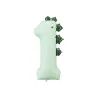 Ballon en aluminium 92cm - Chiffre ''1'' - Dinosaure