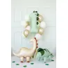 Ballon en aluminium 92cm - Chiffre ''1'' - Dinosaure