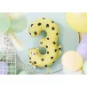 Ballon Mylar - Chiffre "3" - Guépard