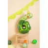 Ballon Mylar - Chiffre "6" - Tortue