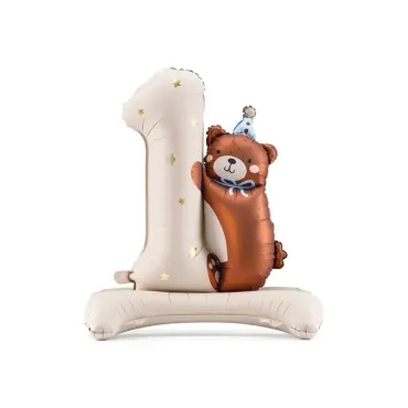 Ballon en foil Numéro '1'...