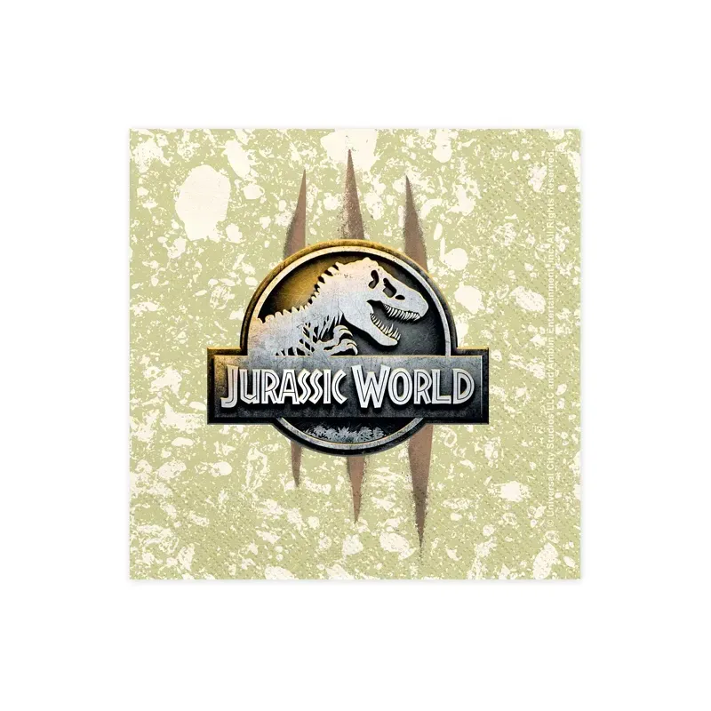Serviettes - Jurassic World - 33x33 cm