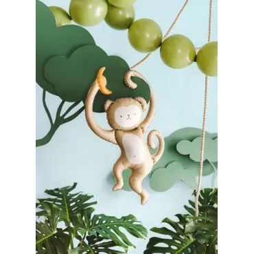 Ballon aluminium - Singe - 51x88 cm