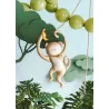 Ballon aluminium - Singe - 51x88 cm