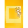 Ballon aluminium - Singe - 51x88 cm