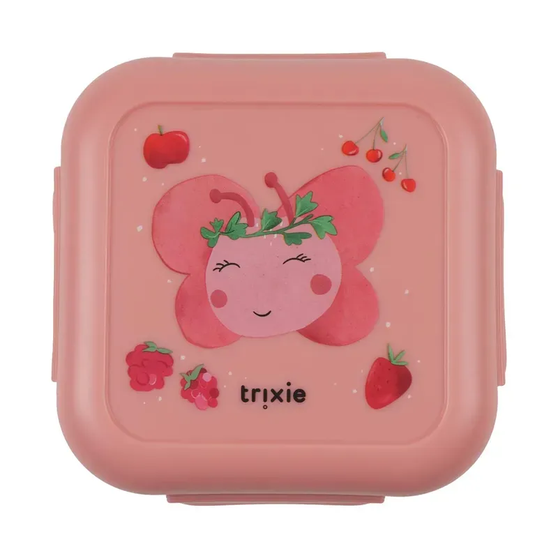Boîtes à goûter avec clips - Fruit fairy Mrs. Butterfly 