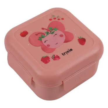 Boîtes à goûter avec clips - Fruit fairy Mrs. Butterfly 