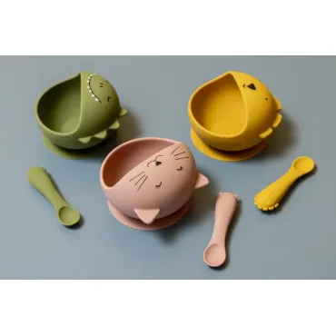 Premier set repas bébé - Mr. Dino