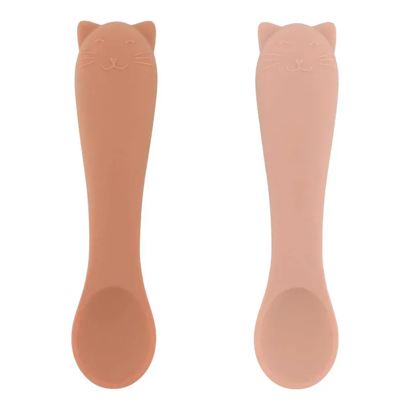Premières cuillères pour bébé 2-pack - Mrs. Cat