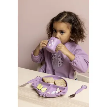 Tasse d'apprentissage en silicone - Mrs. Peacock