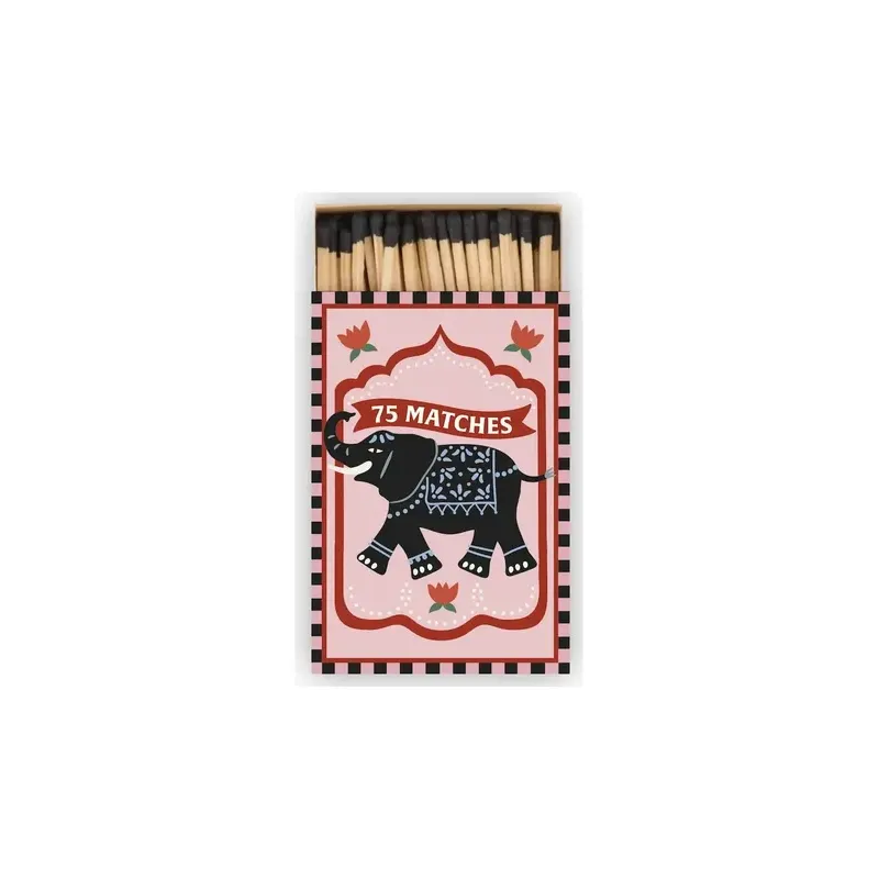 Boite d'allumettes Adopo Elephant - 75 Allumettes