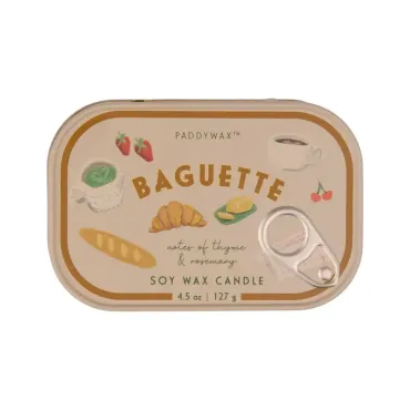 Bougie Boite Métal Bistro -...