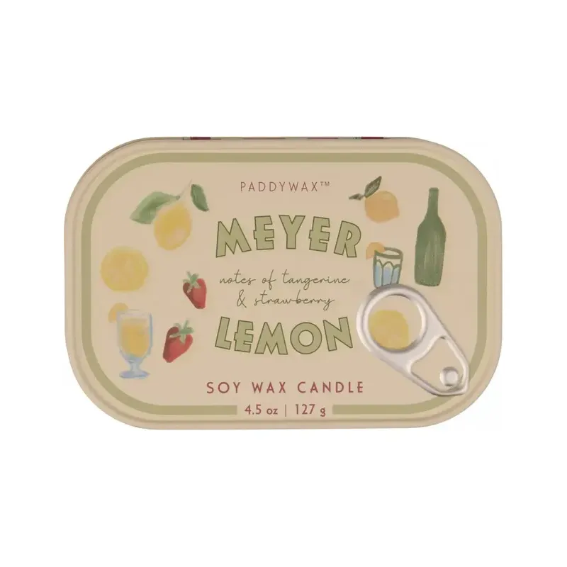 Bougie in a tin - Bistro - Citron - 127g