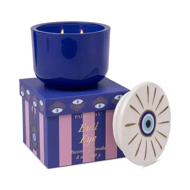 Bougie Charmed - Oeil - Encens et Fumée - 226g
