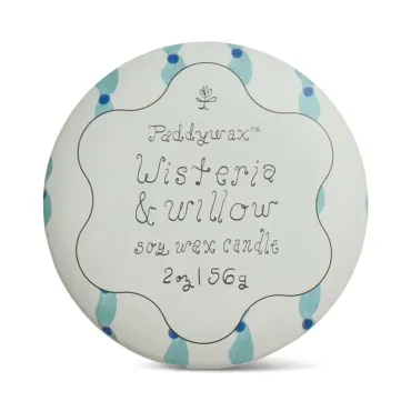 Bougie in a tin - Tulip - Glycine & Saule - 56g