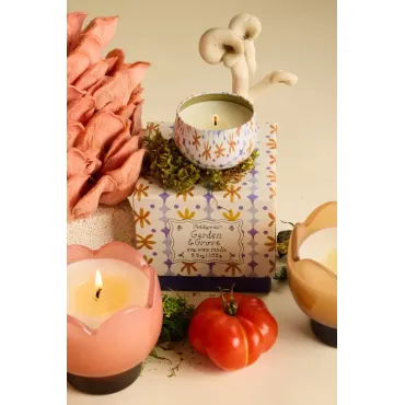 Bougie in a tin - Tulip - Gardénia Bronzé - 56g