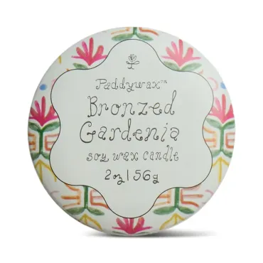 Bougie in a tin - Tulip - Gardénia Bronzé - 56g