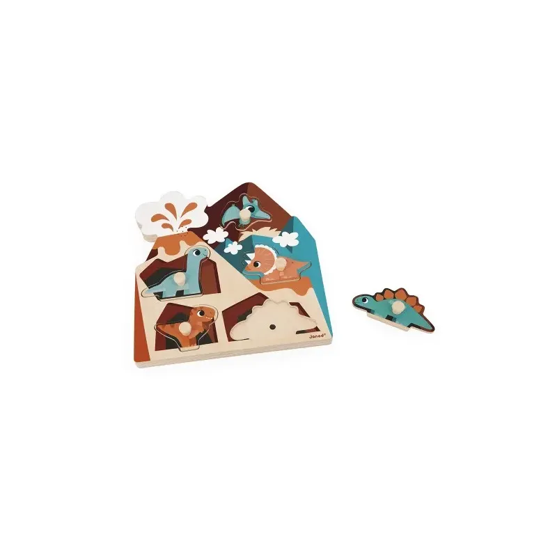 Puzzle Sonore Dino 5 pièces
