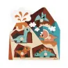 Puzzle Sonore Dino 5 pièces