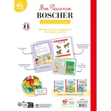 Mes vacances boscher - De la MS à la GS