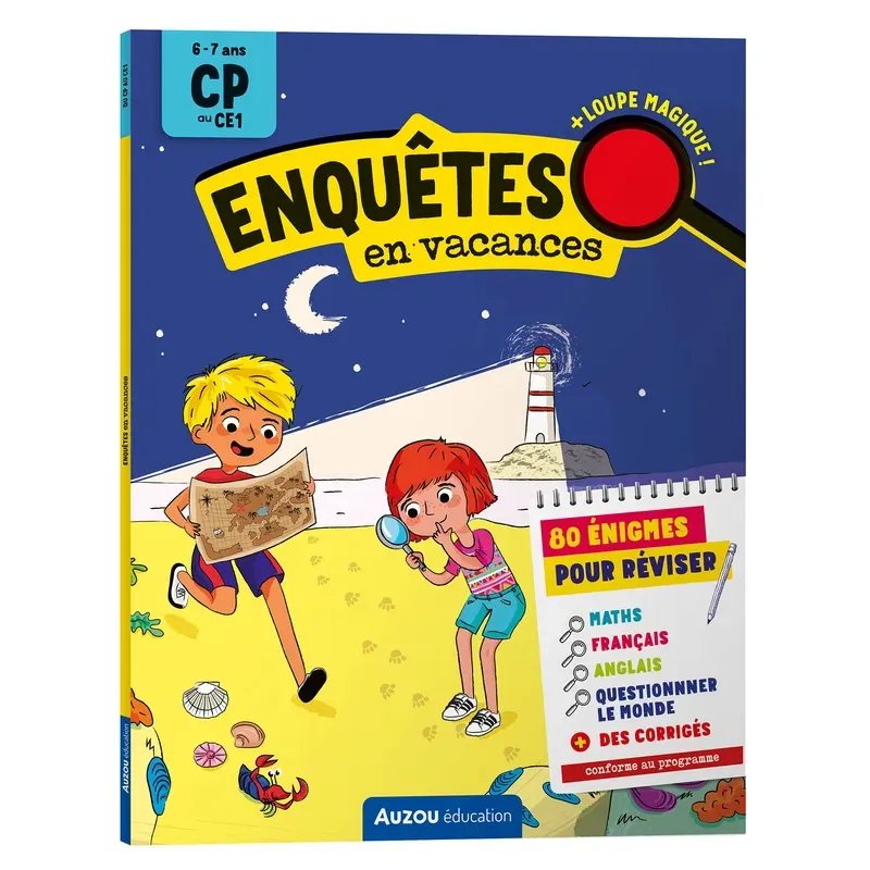 Enquêtes en vacances - Du CP au CE1 - 2026