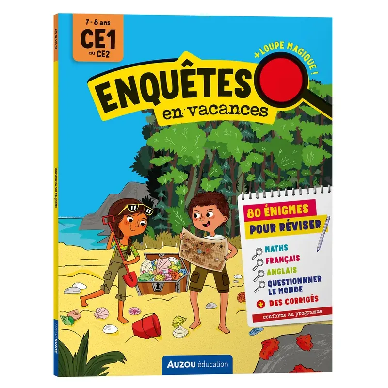 Enquêtes en vacances - Du CE1 au CE2 - 2026