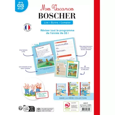Mes vacances boscher - De la GS au CP
