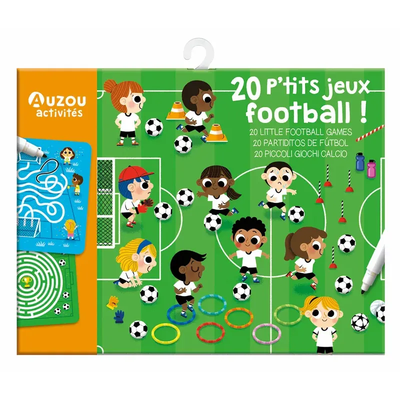 Ma pochette de jeux - 20 p'tits jeux football