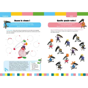 Mon cahier loup en vacances - De la PS à la MS - 2026