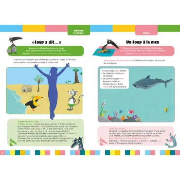 Mon cahier loup en vacances - De la PS à la MS - 2026