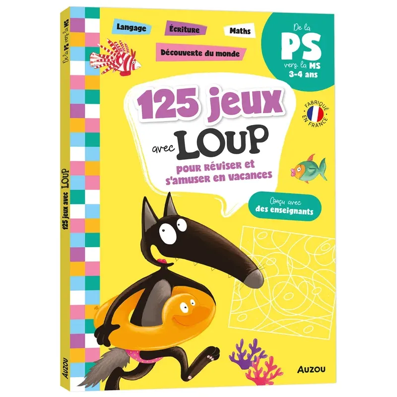 125 jeux avec loup - De la PS vers la MS - 2026