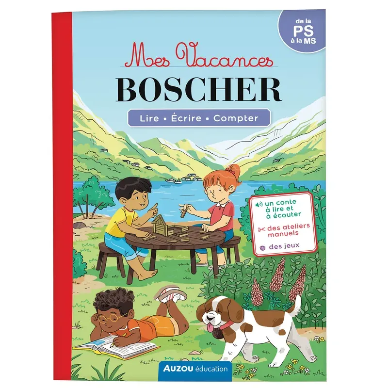 Mes vacances boscher - De la PS à la MS - 2026