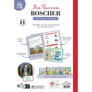Mes vacances boscher - De la PS à la MS - 2026