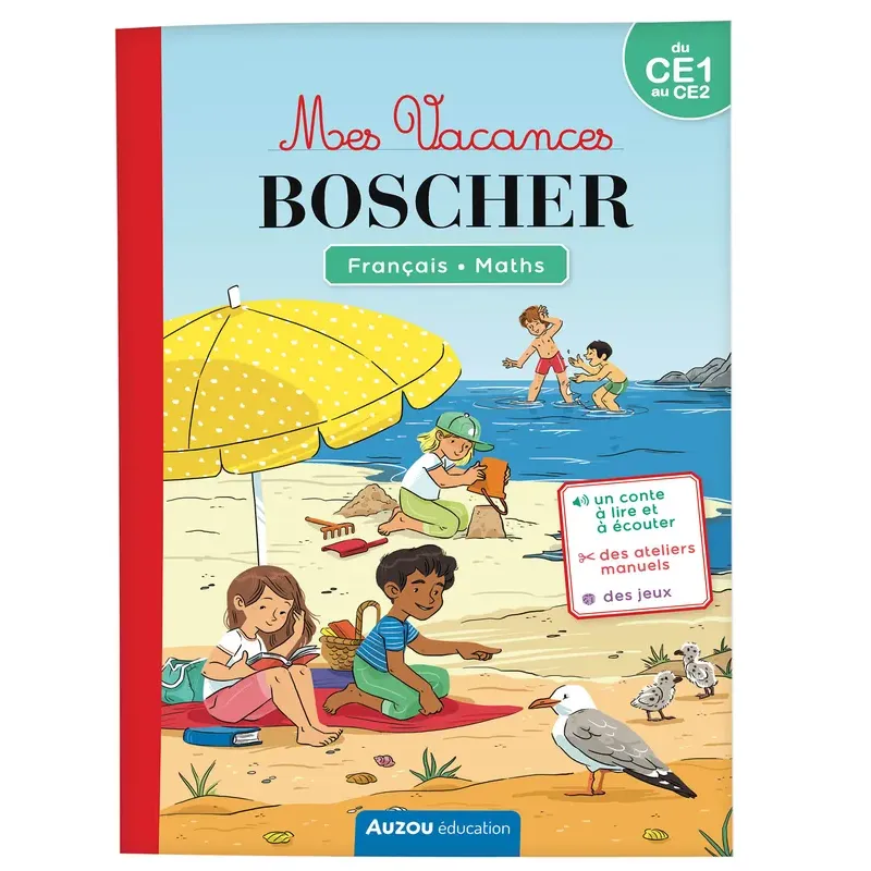 Mes vacances boscher - Du CE1 au CE2 - 2026