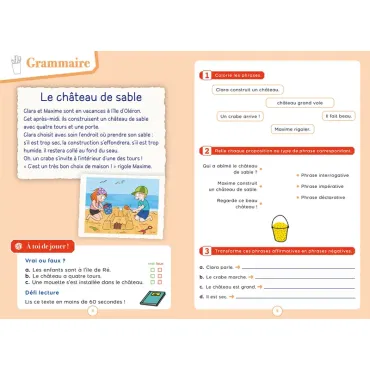 Mes vacances boscher - Du CE1 au CE2 - 2026