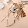 Bijoux de sac Emilia - Beige