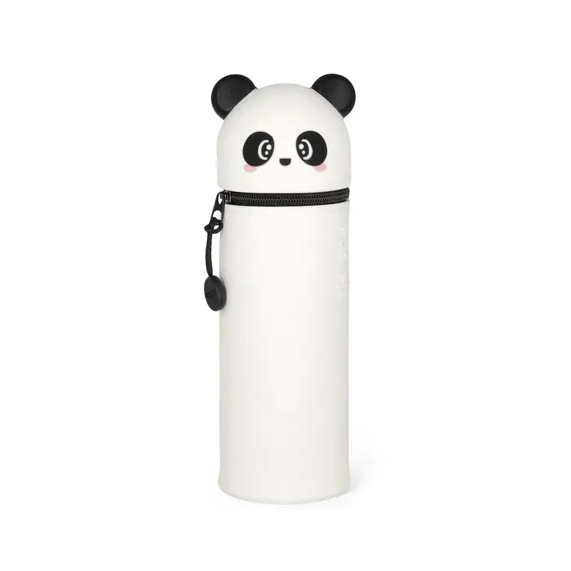 Trousse en Silicone Souple 2-en-1 - Panda