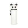 Trousse en Silicone Souple 2-en-1 - Panda