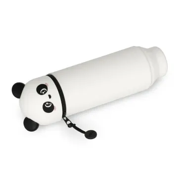 Trousse en Silicone Souple 2-en-1 - Panda
