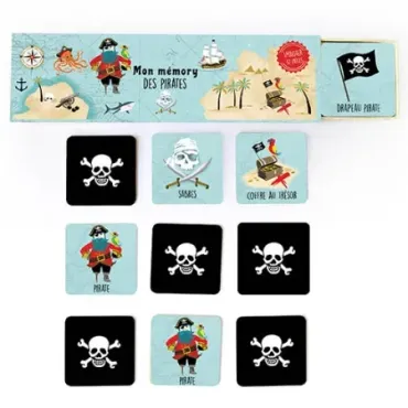 Memory imagier - Les Pirates