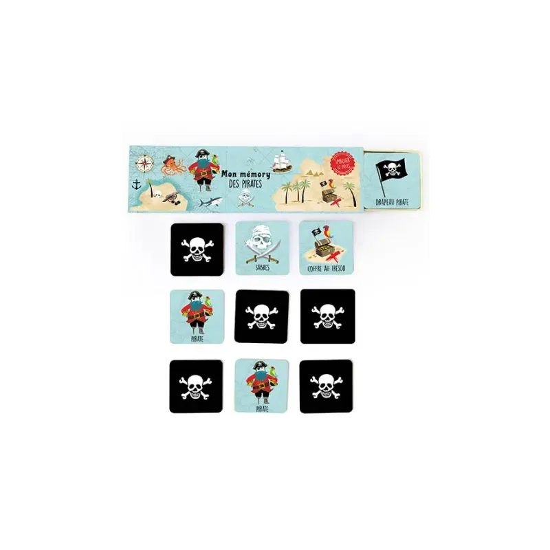 Memory imagier - Les Pirates