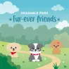 Set de 3 Stylos Effaçables - Fur-ever Friends