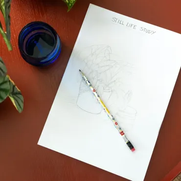 Crayon en Papier Recyclé - Robot