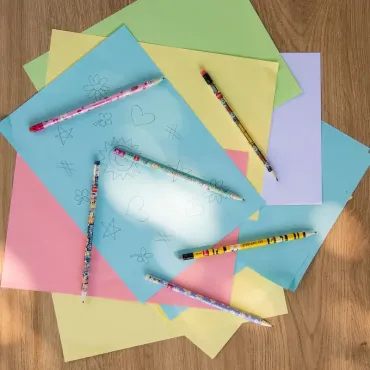 Crayon en Papier Recyclé - Robot