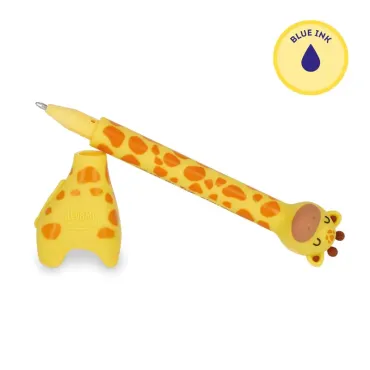 Stylo à Bille Giraffe avec Base