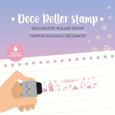 Tampon Rouleau Décoratif - Kitty