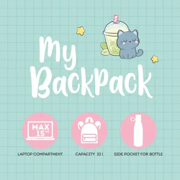 Sac à Dos - Kitty