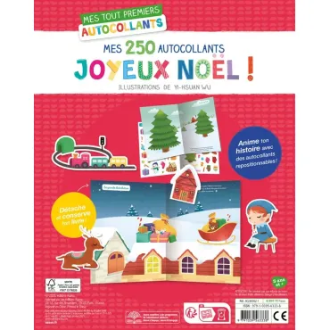Mes 250 autocollants - Joyeux noël