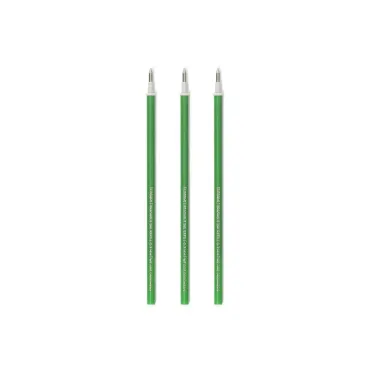 Set de 3 Recharges pour Stylo à Encre Gel Effaçable - Encre verte